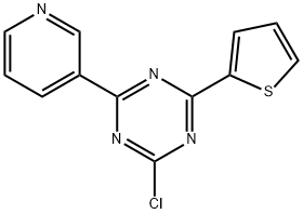2-Chloro-4-(3-pyridyl)-6-(2-thienyl)-1,3,5-triazine|