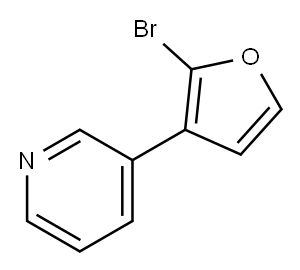 2-Bromo-3-(3-pyridyll)furan|2-Bromo-3-(3-pyridyll)furan