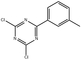 2,4-Dichloro-6-(3-tolyl)-1,3,5-triazine,1227960-39-5,结构式