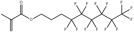 3-(全氟己基)丙基甲基丙烯酸酯,1228350-17-1,结构式
