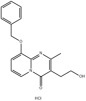 9-(benzyloxy)-3-(2-hydroxyethyl)-2-methyl-4H-pyrido[1,2-a]pyrimidin-4-one Structure
