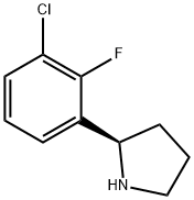 2-(3-chloro-2-fluorophenyl)pyrrolidine Structure