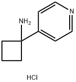1-(pyridin-4-yl)cyclobutan-1-amine dihydrochloride Structure