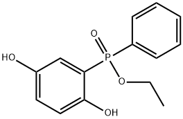 2,5-二羟基苯基-乙基苯基次膦酸酯,123228-69-3,结构式
