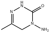 1,2,4-Triazin-3(2H)-one, 4-amino-4,5-dihydro-6-methyl- Struktur