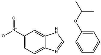 1H-Benzimidazole, 2-[2-(1-methylethoxy)phenyl]-6-nitro-,1233488-54-4,结构式