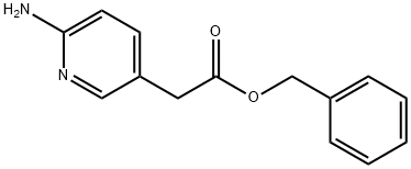 乙酸苄酯(6-氨基吡啶-3-基),1235443-41-0,结构式