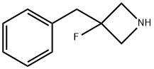 3-benzyl-3-fluoroazetidine Structure