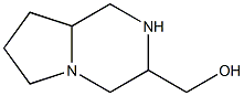 (八氢吡咯并[1,2-A]吡嗪-3-基)甲醇 结构式