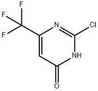2-Chloro-6-(trifluoromethyl)pyrimidin-4-ol Structure