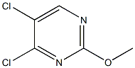 4,5-二氯-2-甲氧基嘧啶 结构式