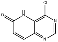 4-chloro-5H,6H-pyrido[3,2-d]pyrimidin-6-one Struktur