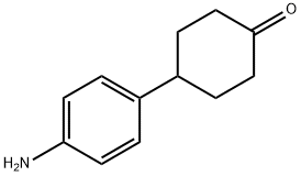 4-(4-Aminophenyl)cyclohexanone Structure