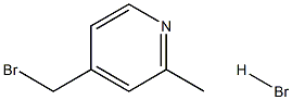 4-(溴甲基)-2-甲基吡啶氢溴酸盐, 1245640-51-0, 结构式