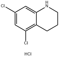 5,7-dichloro-1,2,3,4-tetrahydroquinoline hydrochloride Structure