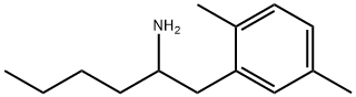 1-(2,5-DIMETHYLPHENYL)HEXAN-2-AMINE Structure