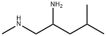(2-氨基-4-甲代戊基)(甲基)胺,1248719-57-4,结构式