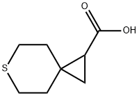 6-硫杂螺[2.5]辛烷-1-羧酸,1249143-45-0,结构式