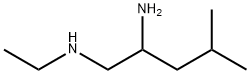 (2-氨基-4-甲代戊基)(乙基)胺,1249897-15-1,结构式