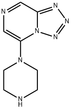 1-{[1,2,3,4]四唑并[1,5-A]吡嗪-5-基}哌嗪,1250756-17-2,结构式