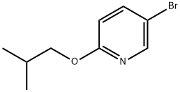 5-ブロモ-2-イソブトキシピリジン 化学構造式