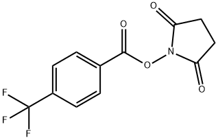 4-(三氟甲基)-,2,5-二氧代-1-吡咯烷基酯苯磺酸 结构式