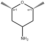 (2R,6S)-2,6-dimethyltetrahydro-2H-pyran-4-amine Structure