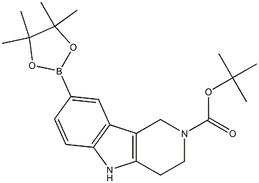tert-Butyl 8-(4,4,5,5-tetramethyl-1,3,2-dioxaborolan-2-yl)-3,4-dihydro-1H-pyrido[4,3-b]indole-2(5H)-carboxylate