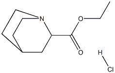 ethyl quinuclidine-2-carboxylate HCL Structure