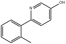 3-Hydroxy-6-(2-tolyl)pyridine Structure