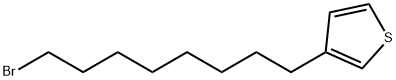 3-(8-Bromooctyl)thiophene Structure