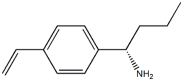 (1S)-1-(4-VINYLPHENYL)BUTYLAMINE Structure