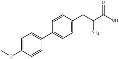 4-(4-Methoxyphenyl)-DL-phenylalanine,1259998-17-8,结构式