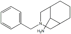 (3-benzyl-3-aza-bicyclo[3.3.1]non-9-yl)-amine Struktur