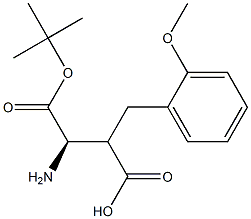 Boc-(R)-3-amino-2-(2-methoxybenzyl)propanoicacid,1260607-10-0,结构式
