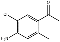 1-(4-Amino-5-chloro-2-methyl-phenyl)-ethanone Structure