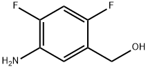 (5-氨基-2,4-二氟苯基)甲醇, 1260838-66-1, 结构式