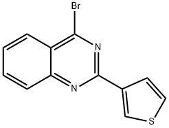 4-Bromo-2-(3-thienyl)quinazoline 结构式