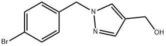 (1-(4-溴苄基)-1H-吡唑-4-基)甲醇, 1269152-28-4, 结构式