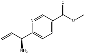 METHYL 6-((1S)-1-AMINOPROP-2-ENYL)PYRIDINE-3-CARBOXYLATE Structure