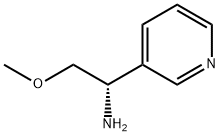 (S)-2-methoxy-1-(pyridin-3-yl)ethanamine,1269957-51-8,结构式