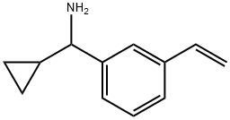 CYCLOPROPYL(3-ETHENYLPHENYL)METHANAMINE Structure