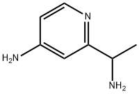 2-(1-aminoethyl)pyridin-4-amine Structure