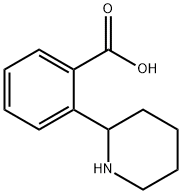 2-(piperidin-2-yl)benzoic acid Struktur