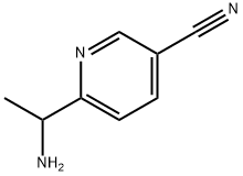 6-(1-氨乙基)烟腈 结构式
