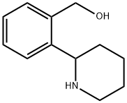 [2-(piperidin-2-yl)phenyl]methanol Struktur