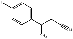3-AMINO-3-(4-FLUOROPHENYL)PROPANENITRILE Struktur