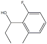 1-(2-fluoro-6-methylphenyl)propan-1-ol Struktur