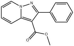 methyl 2-phenylpyrazolo[1,5-a]pyridine-3-carboxylate Structure