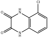 2,3-Quinoxalinedione, 5-chloro-1,4-dihydro- Struktur